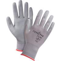 Produits de sécurité Zenith SGI153 Gants en nylon enduits de polyur&eacute;thane sans DMF, 9/Grand, R&ecirc;vetement Polyur&eacute;thane, Calibre 15, Enveloppe en Nylon