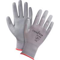 DMF-Free Coated Gloves, 10/X-Large, Polyurethane Coating, 15 Gauge, Nylon Shell SGI154 | TENAQUIP
