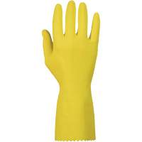 Superior Glove Works Ltd. LF3020Q-7 Gants ChemStop, Taille Petit/7, 12" lo, Latex, Doublure en Ouat&eacute;e, 12 mils