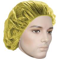 Ronco 170Y-24 Bonnets bouffants, Polypropyl&egrave;ne, 24", Jaune