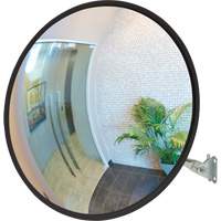 Zenith Safety Products SGI550 Convex Mirror with Telescopic Arm, Indoor/Outdoor, 30" Diameter