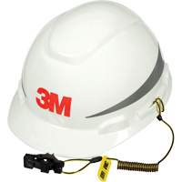 Hard Hat Tether, Coil, Clip/Loop  SGI620 | TENAQUIP