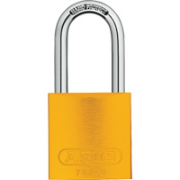 Abus AU-72IB40-HB40-YELLOW Padlock, Keyed Different, Aluminum, 1-1/2" Width