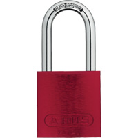 Abus AU-72IB40-HB40-RED Padlock, Keyed Different, Aluminum, 1-1/2" Width