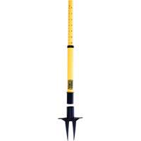 Banner Stakes PL4018 Montant de barri&egrave;re PLUS, Hauteur de 42", Jaune