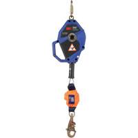 3M DBI Sala Fall Protection 3503802 Smart Lock Self-Retracting Lifeline, 20', Galvanized Steel, Swivel
