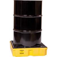 Eagle Mfg. 1633 Modular Spill Platform, 15 US gal. Spill Capacity, 26" x 26.25" x 6.5"