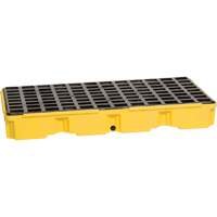 Modular Spill Platform, 30 US gal. Spill Capacity, 51.5" x 26.25" x 6.5" SGJ281 | TENAQUIP