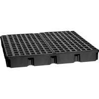Eagle Mfg. 1635B Modular Spill Platform, 60.5 US gal. Spill Capacity, 51.5" x 51.5" x 6.5"