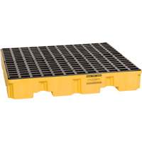 Eagle Mfg. 1645ND Spill Containment Pallet, 66 US gal. Spill Capacity, 51.5" x 51.5" x 8"