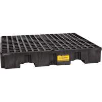 Eagle Mfg. 1645B Spill Containment Pallet, 66 US gal. Spill Capacity, 51.5" x 51.5" x 8"