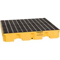 Eagle Mfg. 1645 Spill Containment Pallet, 66 US gal. Spill Capacity, 51.5" x 51.5" x 8"