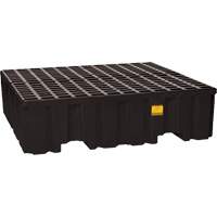 Eagle Mfg. 1640BND Spill Containment Pallet, 132 US gal. Spill Capacity, 51" x 52.5" x 13.75"