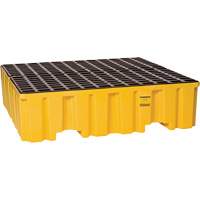 Spill Containment Pallet, 132 US gal. Spill Capacity, 51" x 52.5" x 13.75"  SGJ310 | TENAQUIP