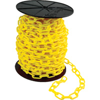 Mr. Chain 30102 Plastic Chains, Yellow, 1.5" Link, 200' Length