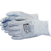 Superior Glove Works Ltd. STAGXPU-9 Gant r&eacute;sistant aux coupures, Taille Grand/9, Calibre 13, Rev&ecirc;tement Polyur&eacute;thane, Enveloppe en TenActiv, ASTM ANSI niveau A5