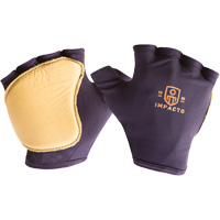 Impacto 501-20XSR Gants antichocs, T-petit, Paume en Cuir fleur, Poignet &eacute;lastique