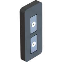 Banner Stakes PL4190 Embout magn&eacute;tique pour ruban/banni&egrave;re PLUS, Noir