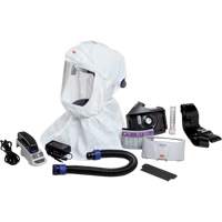 Versaflo™ Easy Clean PAPR Kit, Loose Fitting Hood & Faceshield, Lithium-Ion Battery  SGL040 | TENAQUIP