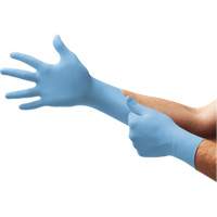Microflex XC-310-L Xceed&reg; XC-310 Examination Gloves, Large, Nitrile, 4.3-mil, Powder-Free, Blue, Class 2