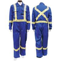 Avenger 7 oz. Coveralls, Size 66, Royal Blue  SGX550 | TENAQUIP