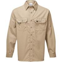 IFR Workwear UPK650-4XLT UltraSoft&reg; 7 oz. Deluxe Work Shirt, 4X-Large (Tall), Khaki