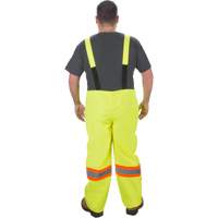 Produits de sécurité Zenith SGM205 Salopette imperm&eacute;able RZ1000, Polyester, 2T-Grand, Jaune lime haute visibilit&eacute;