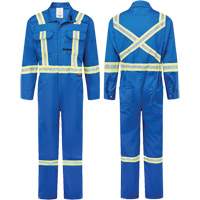 IFR Workwear USB109-34 UltraSoft&reg; 9 oz. Deluxe Coveralls, Size 34, Royal Blue