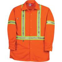 Big Bill 235US7-T-ORA-L Westex UltraSoft&reg; Industrial Work Shirt, Large (Tall), Orange