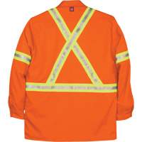 Big Bill 235US7-T-ORA-L Westex UltraSoft&reg; Industrial Work Shirt, Large (Tall), Orange