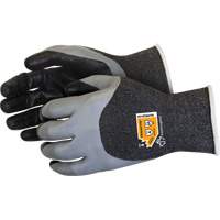 Superior Glove Works Ltd. S18TAGFFN-9 Double-Dipped Cut-Resistant Gloves, Size 9, 18 Gauge, Foam Nitrile Coated, TenActiv Shell, ASTM ANSI Level A4