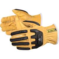 Superior Glove Works Ltd. 378GKGVB-M Endura&reg; Anti-Impact Driver's Gloves, Medium, Grain Goatskin Palm, Kevlar&reg; Inner Lining