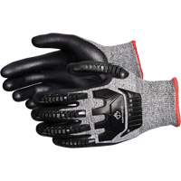 Superior Glove Works Ltd. STAFGFNVB-9 Gants en tricot de composite r&eacute;sistant aux coupures et antichoc TenActiv, 9, Paume en Synth&eacute;tique, Poignet Poignet en tricot