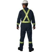 Westex™ UltraSoft<sup>®</sup> Unlined Coveralls, Size 5X-Large, Navy Blue, 12.4 cal/cm2  SGN575 | TENAQUIP