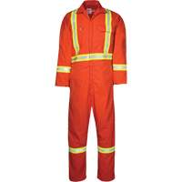 Big Bill 1325US7-T-ORA-XL Westex UltraSoft&reg; Unlined Coveralls, Size X-Large (Tall), Orange, 8.7 cal/cm²