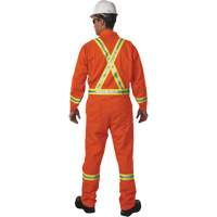 Big Bill 1325US7-T-ORA-XL Westex UltraSoft&reg; Unlined Coveralls, Size X-Large (Tall), Orange, 8.7 cal/cm²