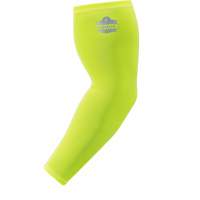 Ergodyne 12284 Chill-Its&reg; 6690 Cooling Arm Sleeves, 17", Polyester, Lime