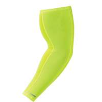 Ergodyne 12284 Chill-Its&reg; 6690 Cooling Arm Sleeves, 17", Polyester, Lime
