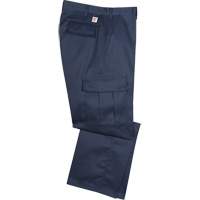 Big Bill C3230/OS-UN-NAY-52 Codet Wrinkle Free Men's Cargo Pant, Cotton, Navy Blue, Size 52, 37 Inseam