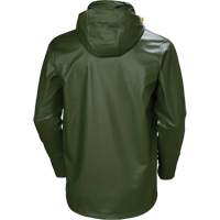 Helly Hansen 70282-480-M Gale Rain Jacket, Polyester/Polyurethane, Medium, Green