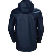 Helly Hansen 70282-590-M Gale Rain Jacket, Polyester/Polyurethane, Medium, Navy Blue