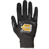 Superior Glove Works Ltd. S18TAFGFNF-9 Ultrafine Composite Filament Fiber Knit Gloves, Size 9, 18 Gauge, Foam Nitrile Coated, TenActiv Shell, ASTM ANSI Level A4