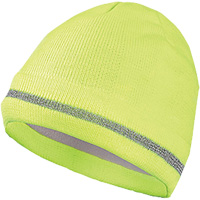  SGO607 Tuque tricot&eacute;e haute visibilit&eacute;, Jaune lime haute visibilit&eacute;, Acrylique/Polyester