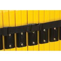 Portable Mobile Barrier, 40" H x 13' L, Yellow SGO660 | TENAQUIP