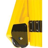 Portable Mobile Barrier, 40" H x 13' L, Yellow SGO660 | TENAQUIP