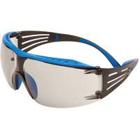 3M SF407XSGAF-BLU Lunettes de s&eacute;curit&eacute; SecureFit s&eacute;rie 400, Lentille Int&eacute;rieur/ext&eacute;rieur, Antibu&eacute;e/Anti-&eacute;gratignures, ANSI Z87+/R&eacute;pond ou surpasse la norme CSA Z94.3