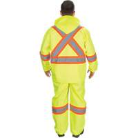 Produits de sécurité Zenith SGP357 V&ecirc;tements imperm&eacute;ables RZ1000, Polyester, Moyen, Jaune lime haute visibilit&eacute;