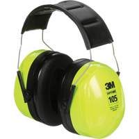 3M H10AHV Peltor Optime 105 Earmuffs, Headband, 30 NRR dB