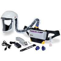 3M TR-800-PSK Versaflo Powered Air Purifying Respirator Painter's Kit, Headcover & Faceshield, Lithium-Ion Battery