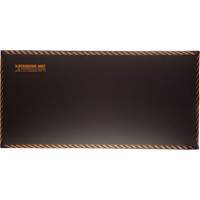 Impacto MAT5030 Tapis anti-fatigue pour travail debout, Lisse, 18" x 36" x 1", Noir, Caoutchouc